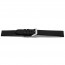 Watchband leather black 24mm EX-I113